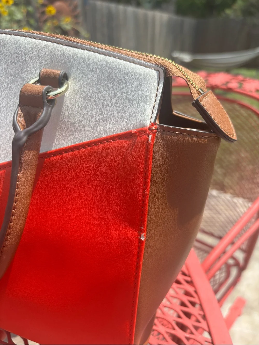 Anne Klein polished colorblock